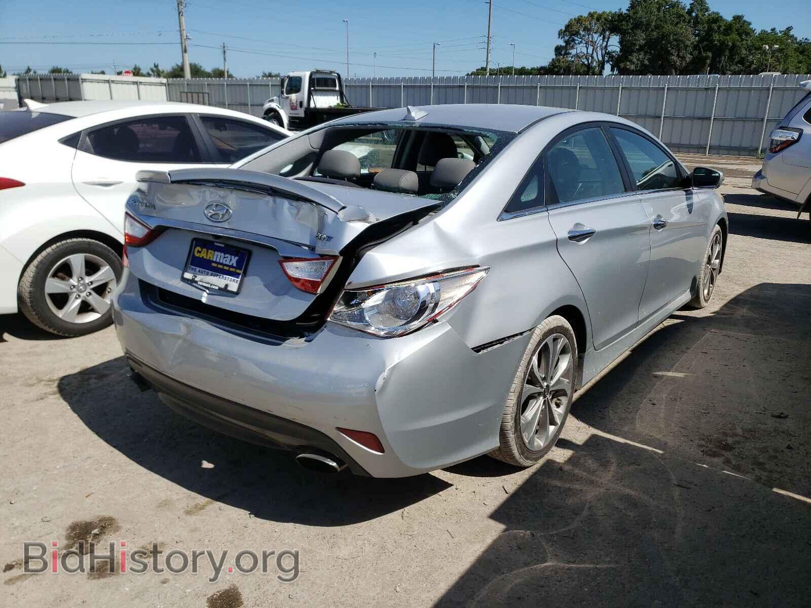 2014 HYUNDAI SONATA - VIN: 5NPEC4AB9EH844858 - Фото 4