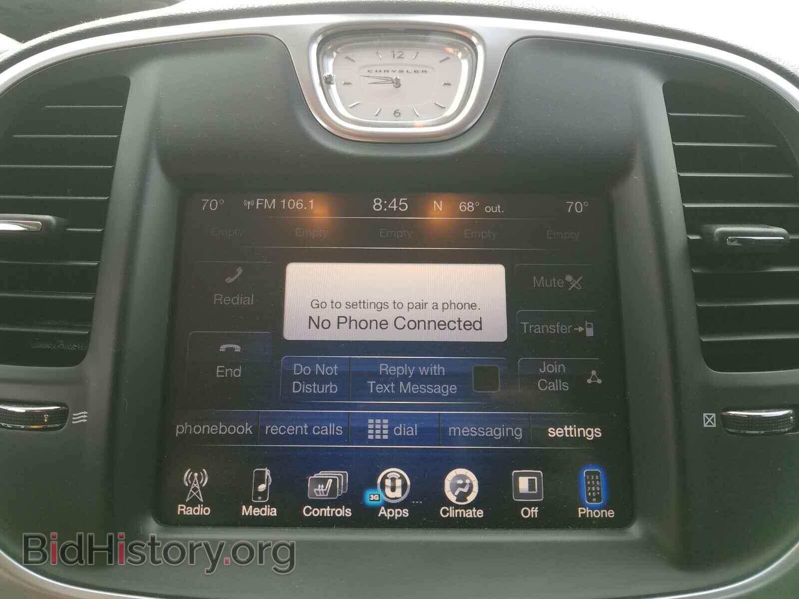 2015 CHRYSLER 300 - VIN: 2C3CCAAG9FH882249 - Фото 9