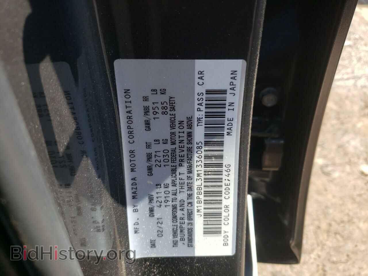 2021 MAZDA 3 - VIN: JM1BPBBL3M1336085 - Photo 10