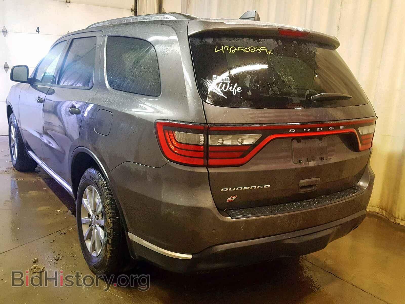 2018 DODGE DURANGO SX - VIN: 1C4RDJAG2JC439892 - Фото 3