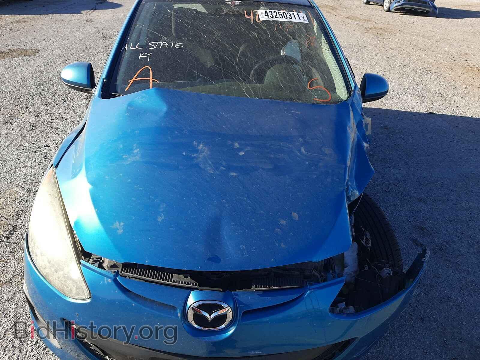 2012 MAZDA 2 - VIN: JM1DE1KZ6C0148226 - Фото 7