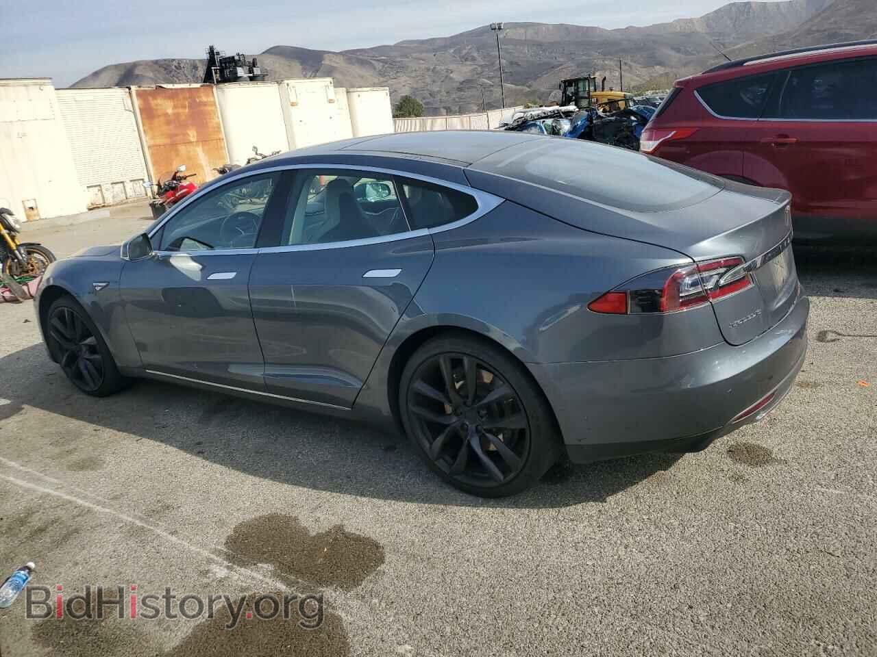 2014 TESLA MODEL S - VIN: 5YJSA1H10EFP32887 - Фото 2