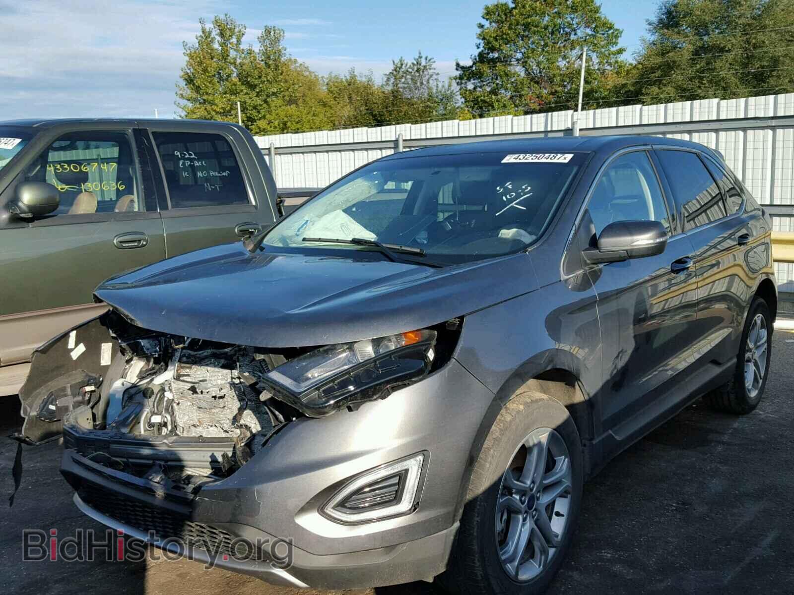 2016 FORD EDGE - VIN: 2FMPK4K85GBC24890 - Фото 2