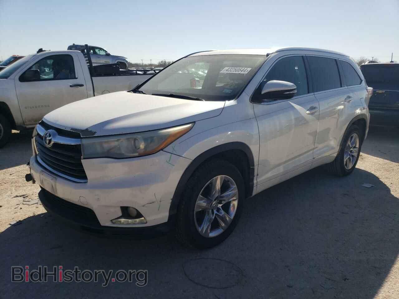 Photo 5TDYKRFHXES015544 - TOYOTA HIGHLANDER 2014