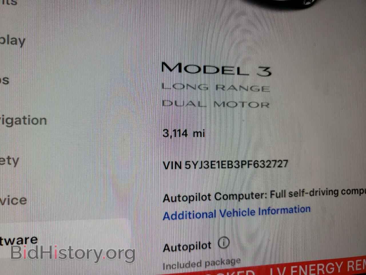2023 TESLA MODEL 3 - VIN: 5YJ3E1EB3PF632727 - Photo 9