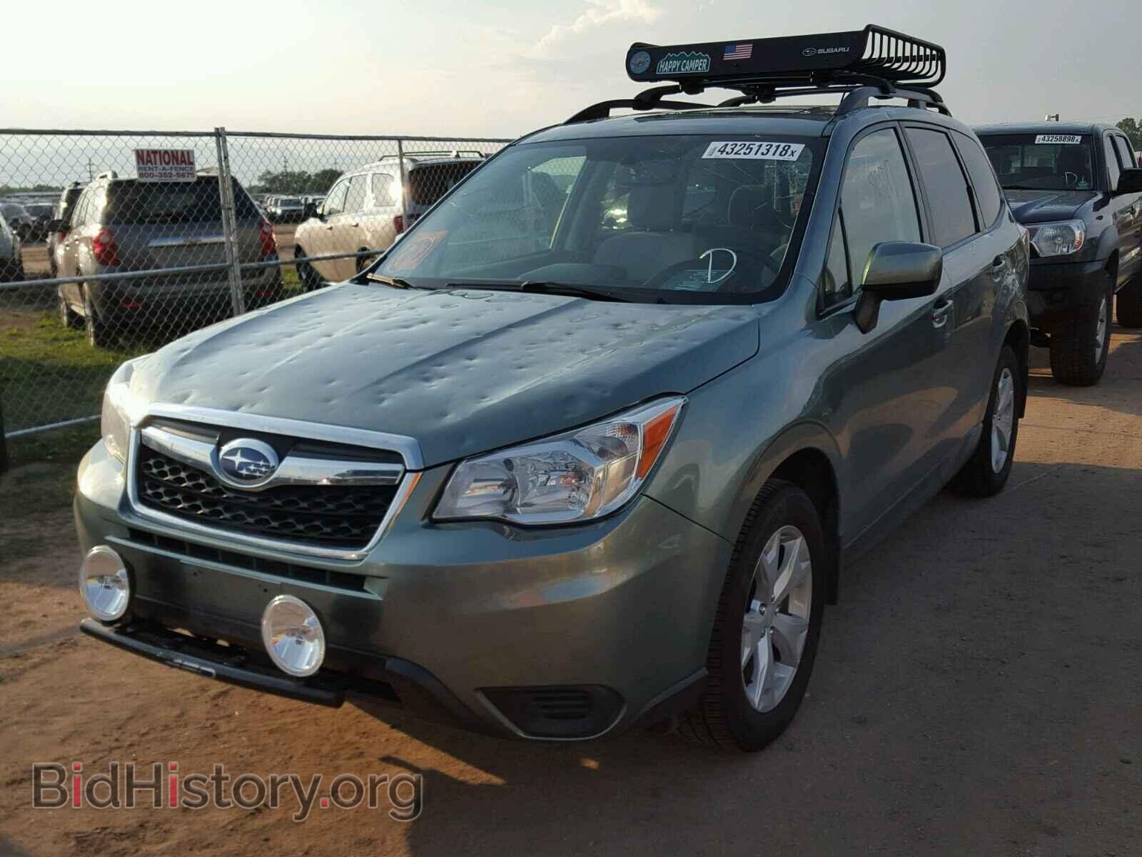 2014 SUBARU FORESTER - VIN: JF2SJAEC4EH514006 - Фото 2