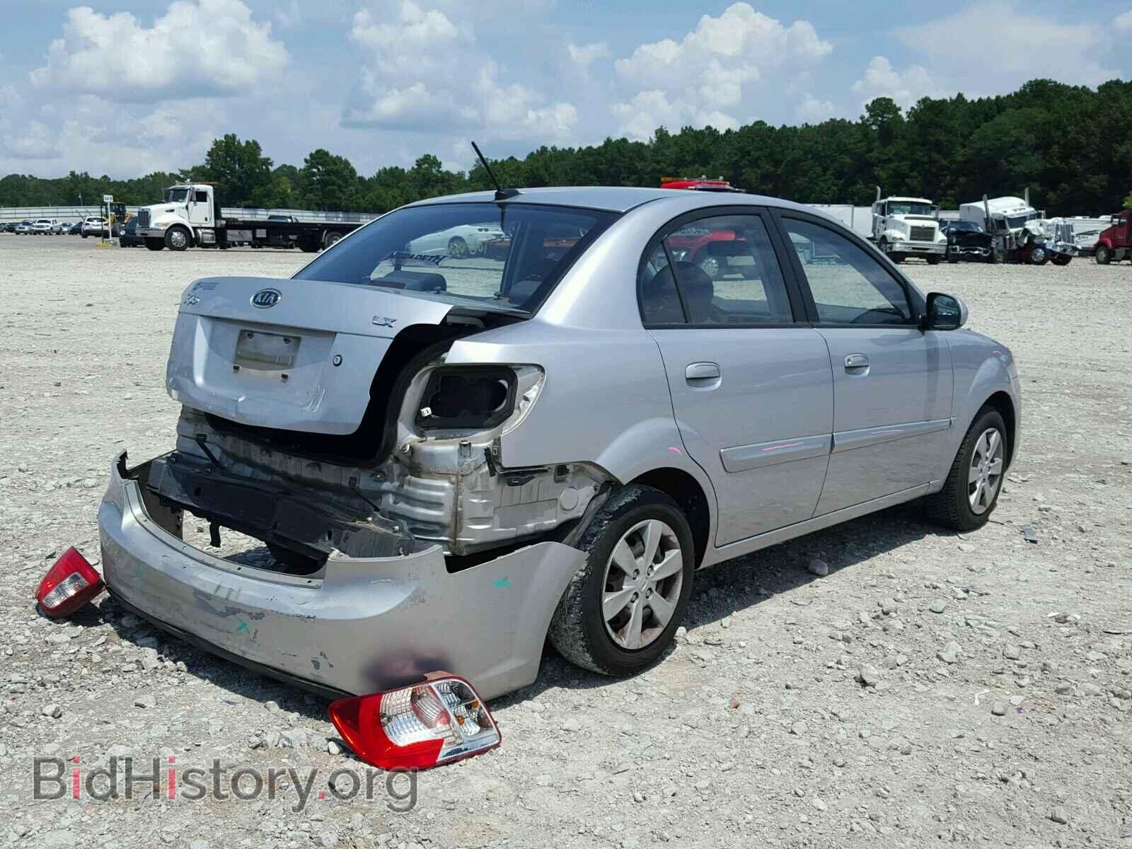 2011 KIA RIO BASE - VIN: KNADH4A34B6916381 - Фото 4