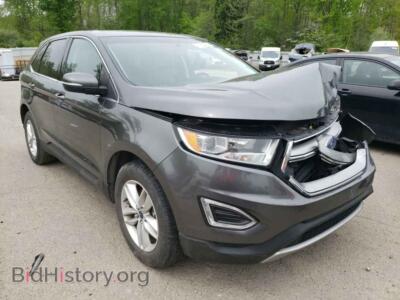 2015 Ford EDGE Edge SEL, gray — VIN 2FMTK4J92FBB65739, Copart