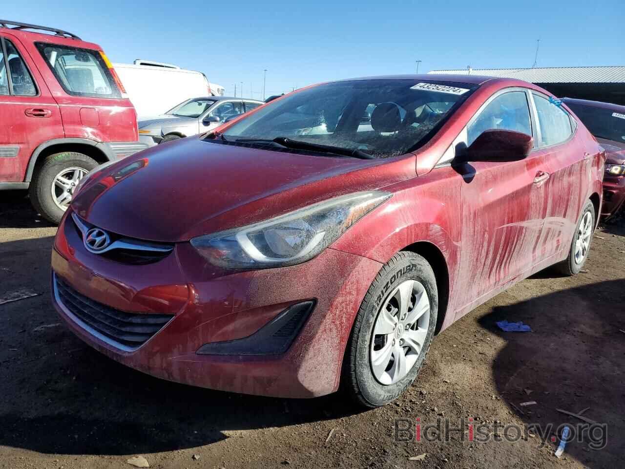 Фотография 5NPDH4AEXGH762180 - HYUNDAI ELANTRA 2016