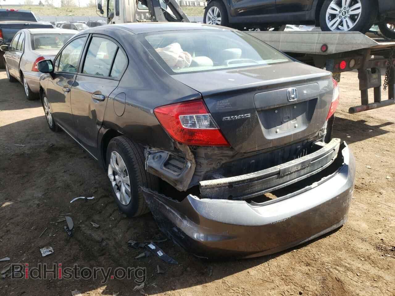 2012 HONDA CIVIC - VIN: 2HGFB2F58CH595541 - Photo 3