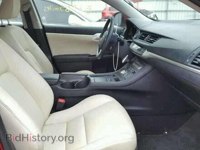 2013 LEXUS CT 200 - VIN: JTHKD5BH2D2170592 - Фото 5