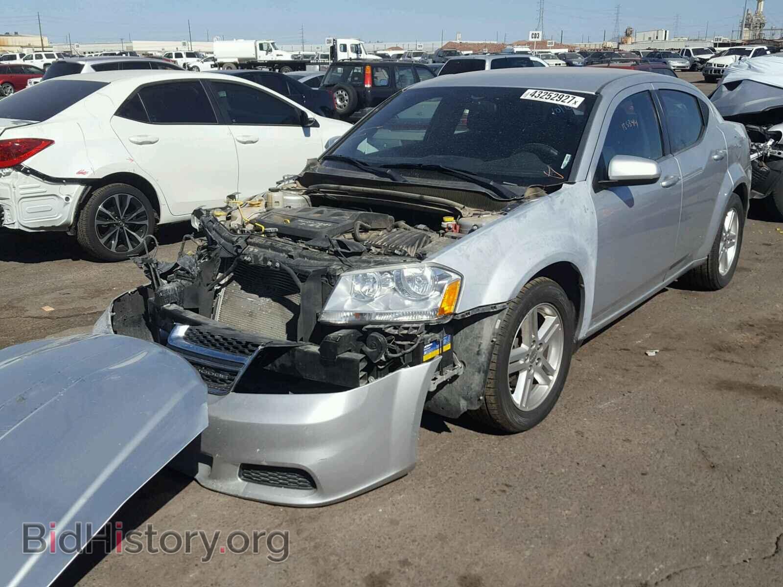 2012 DODGE AVENGER - VIN: 1C3CDZCBXCN192753 - Фото 2