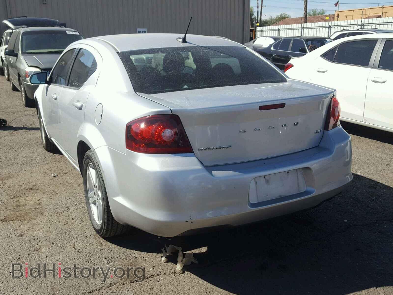 2012 DODGE AVENGER - VIN: 1C3CDZCBXCN192753 - Фото 3