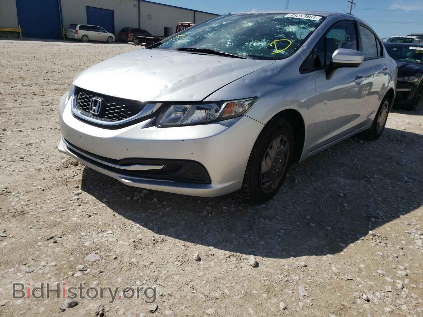2015 HONDA CIVIC - VIN: 2HGFB2F54FH518699 - Фото 2