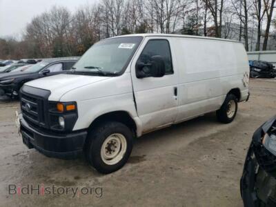2010 Ford ALL MODELS E150 VAN, white — VIN 1FTNE1EW4ADA91018, Copart