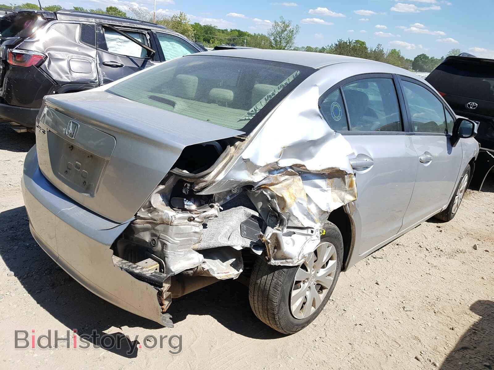 2012 HONDA CIVIC - VIN: 2HGFB2F53CH314987 - Фото 4