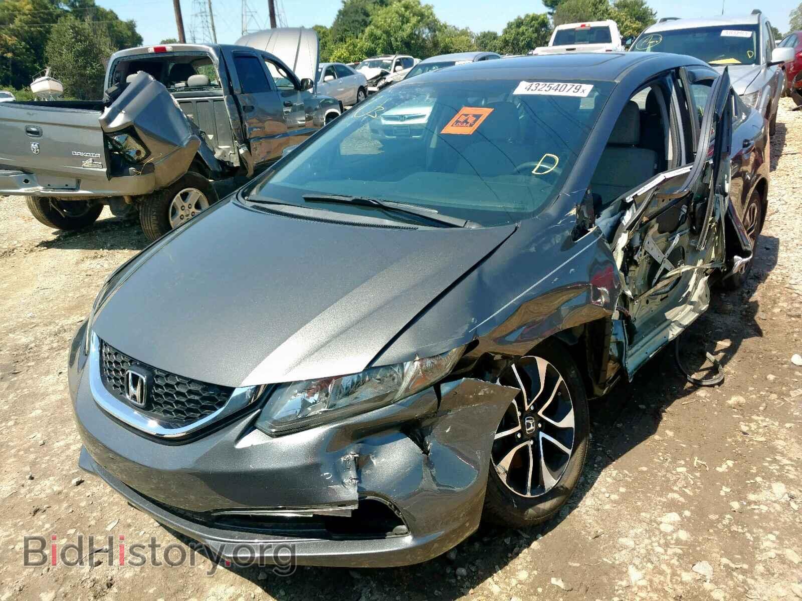 2013 HONDA CIVIC - VIN: 2HGFB2F82DH502525 - Фото 2