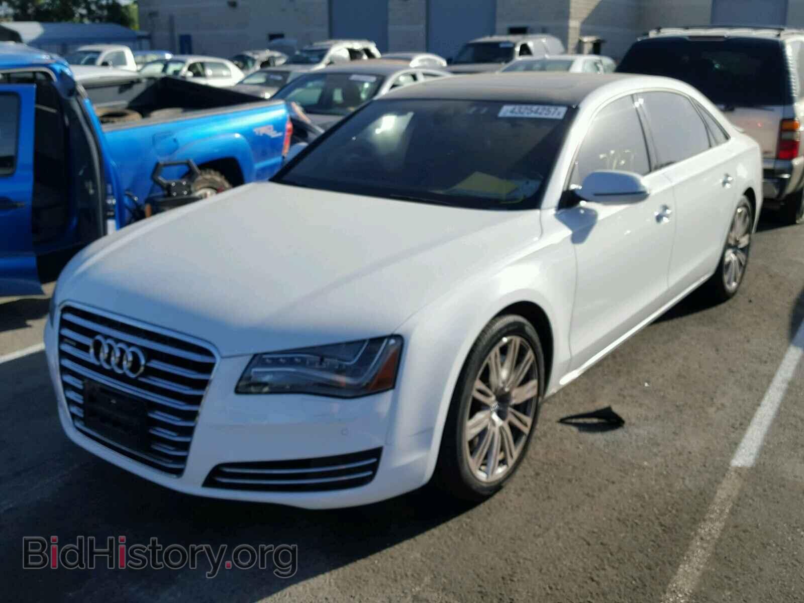 2013 AUDI A8 - VIN: WAUR2AFD8DN015384 - Photo 2