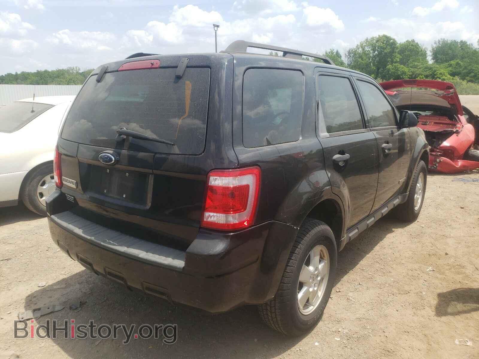 2008 FORD ESCAPE - VIN: 1FMCU02Z78KC15514 - Фото 4
