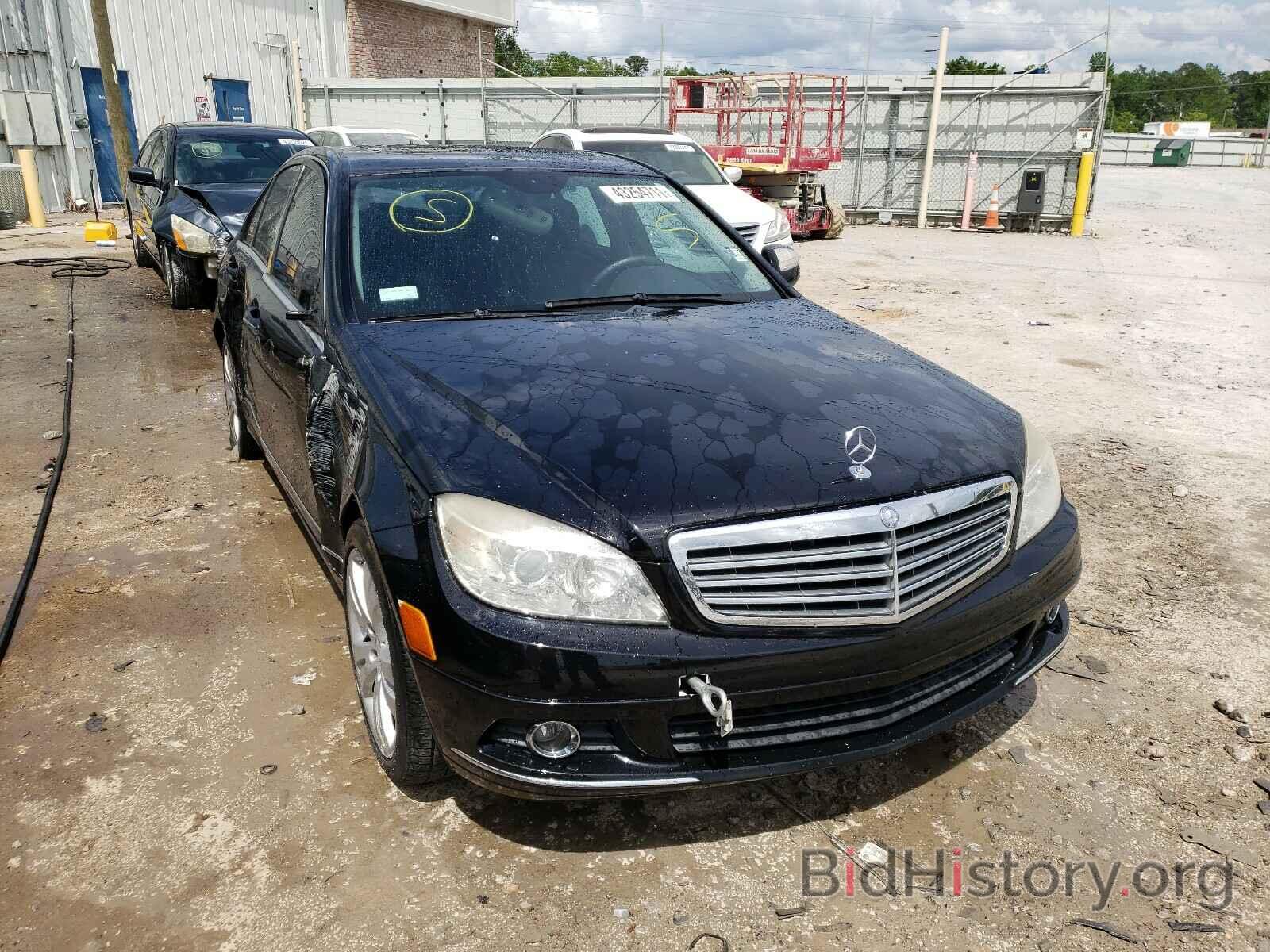 Photo WDDGF54X79R042827 - MERCEDES-BENZ C CLASS 2009