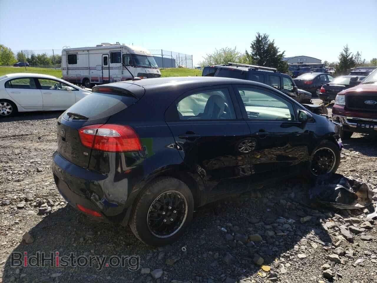 2013 KIA RIO - VIN: KNADM5A36D6201817 - Фото 4