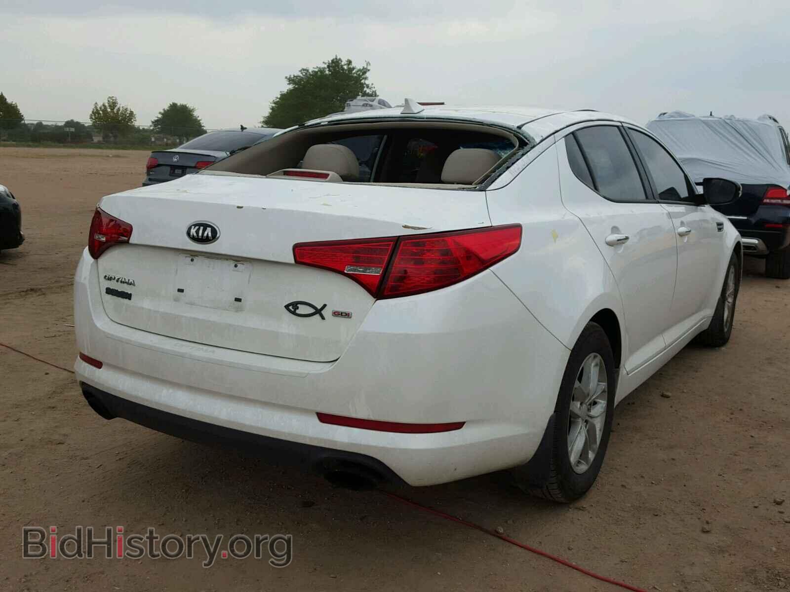 2013 KIA OPTIMA - VIN: KNAGM4A75D5305800 - Фото 4