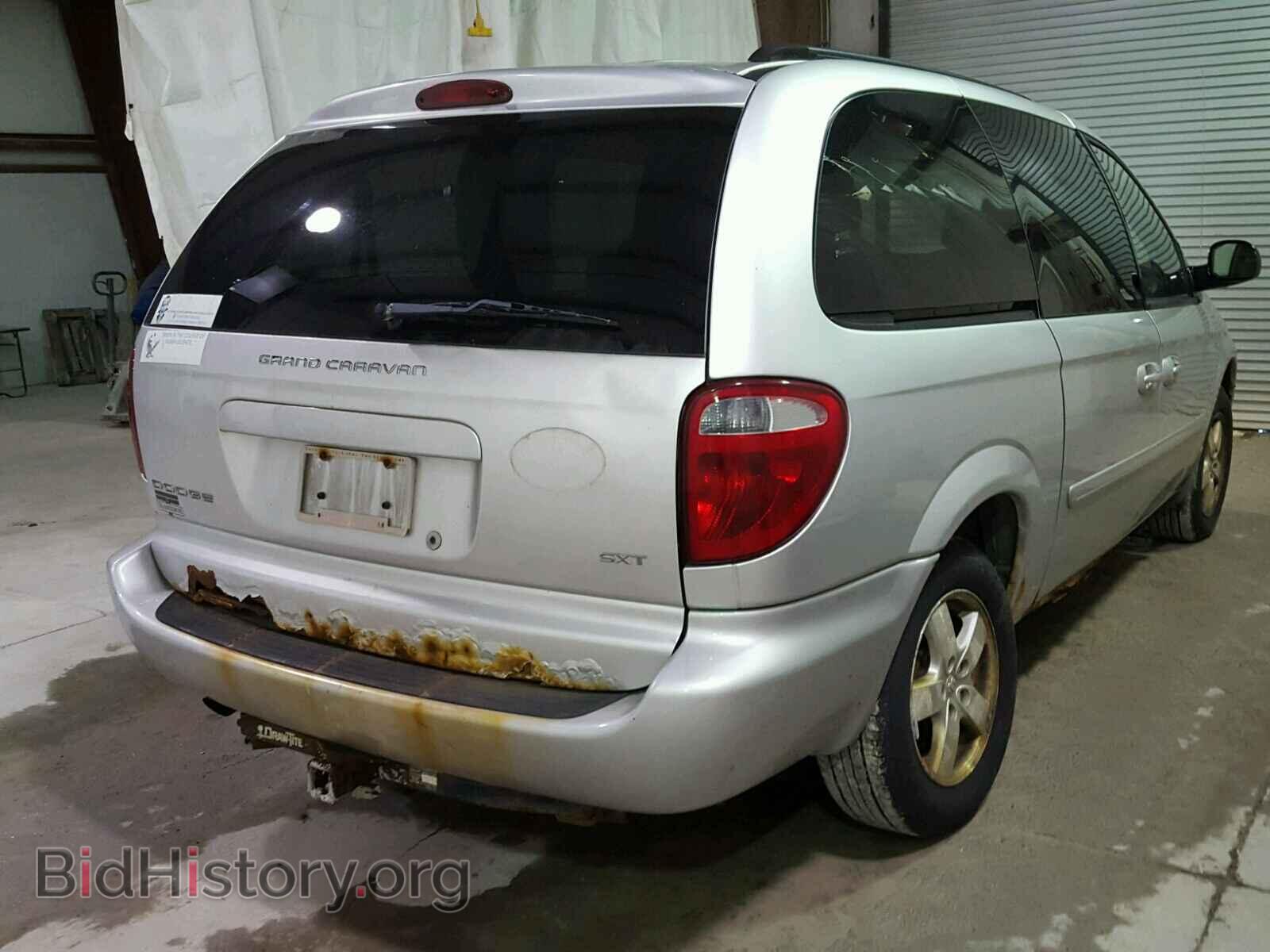 2007 DODGE CARAVAN - VIN: 2D4GP44L87R292327 - Фото 4