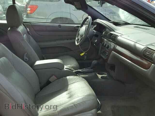 2001 CHRYSLER SEBRING - VIN: 1C3EL45U81N640627 - Photo 5