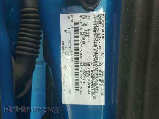 2012 FORD FOCUS - VIN: 1FAHP3F27CL139981 - Фото 10