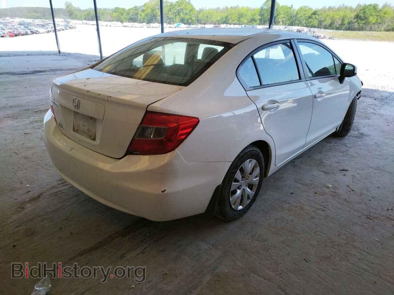 2012 HONDA CIVIC - VIN: 19XFB2F53CE007930 - Фото 4
