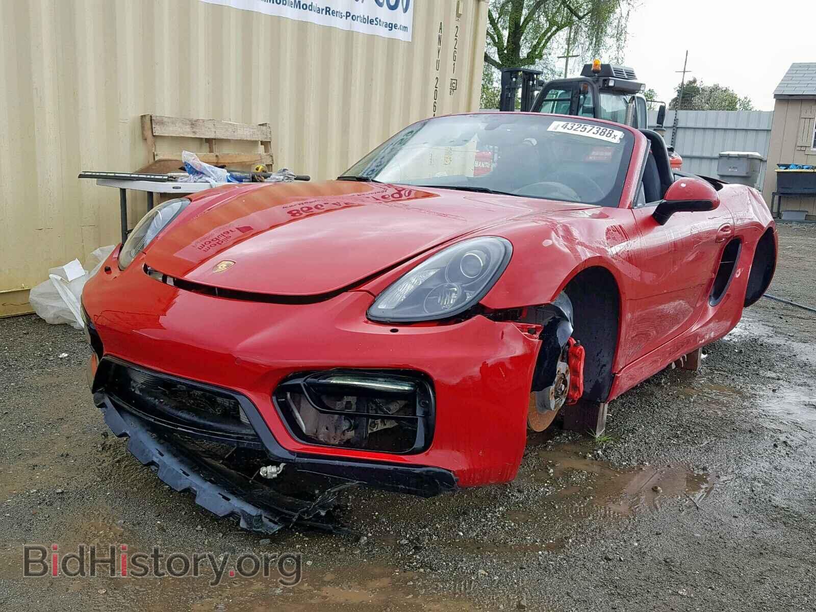 2015 PORSCHE BOXSTER - VIN: WP0CB2A82FS130110 - Фото 2
