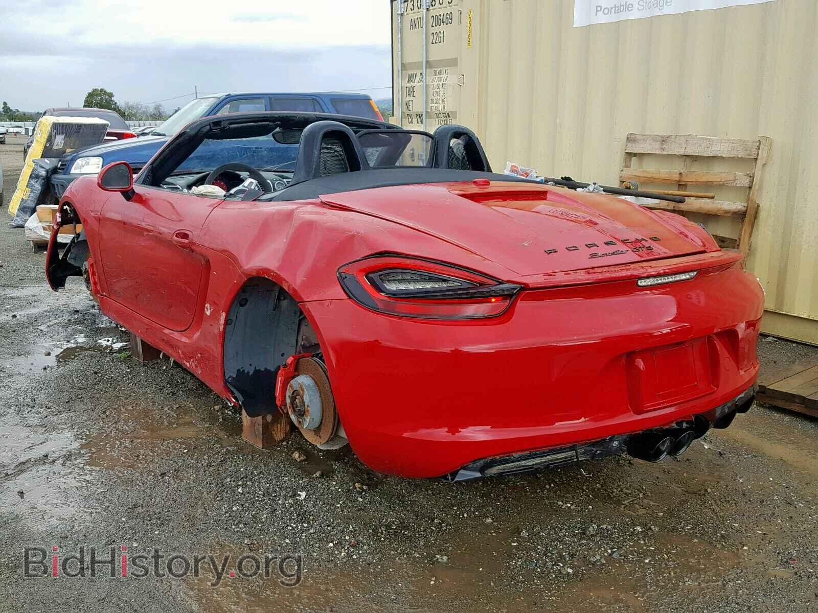 2015 PORSCHE BOXSTER - VIN: WP0CB2A82FS130110 - Фото 3