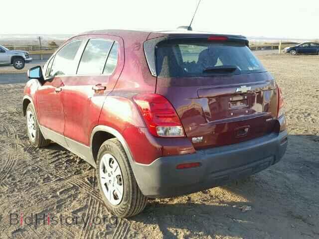 2016 CHEVROLET TRAX - VIN: 3GNCJKSB5GL247183 - Фото 3