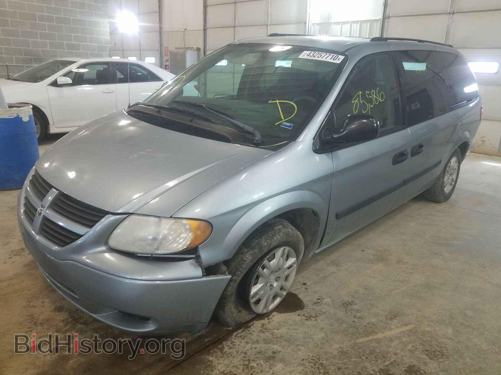 2005 DODGE CARAVAN - VIN: 1D4GP24R35B136166 - Фото 2