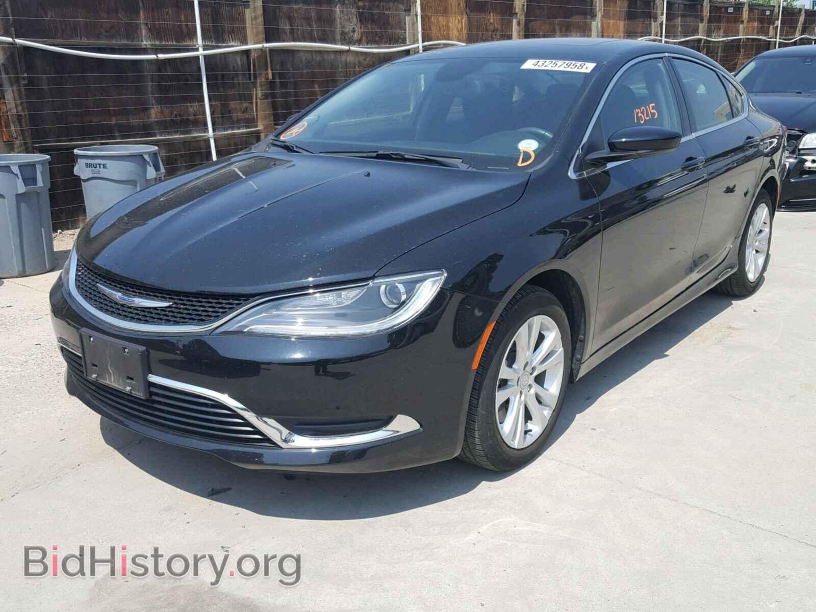 2016 CHRYSLER 200 - VIN: 1C3CCCAG0GN157787 - Фото 2