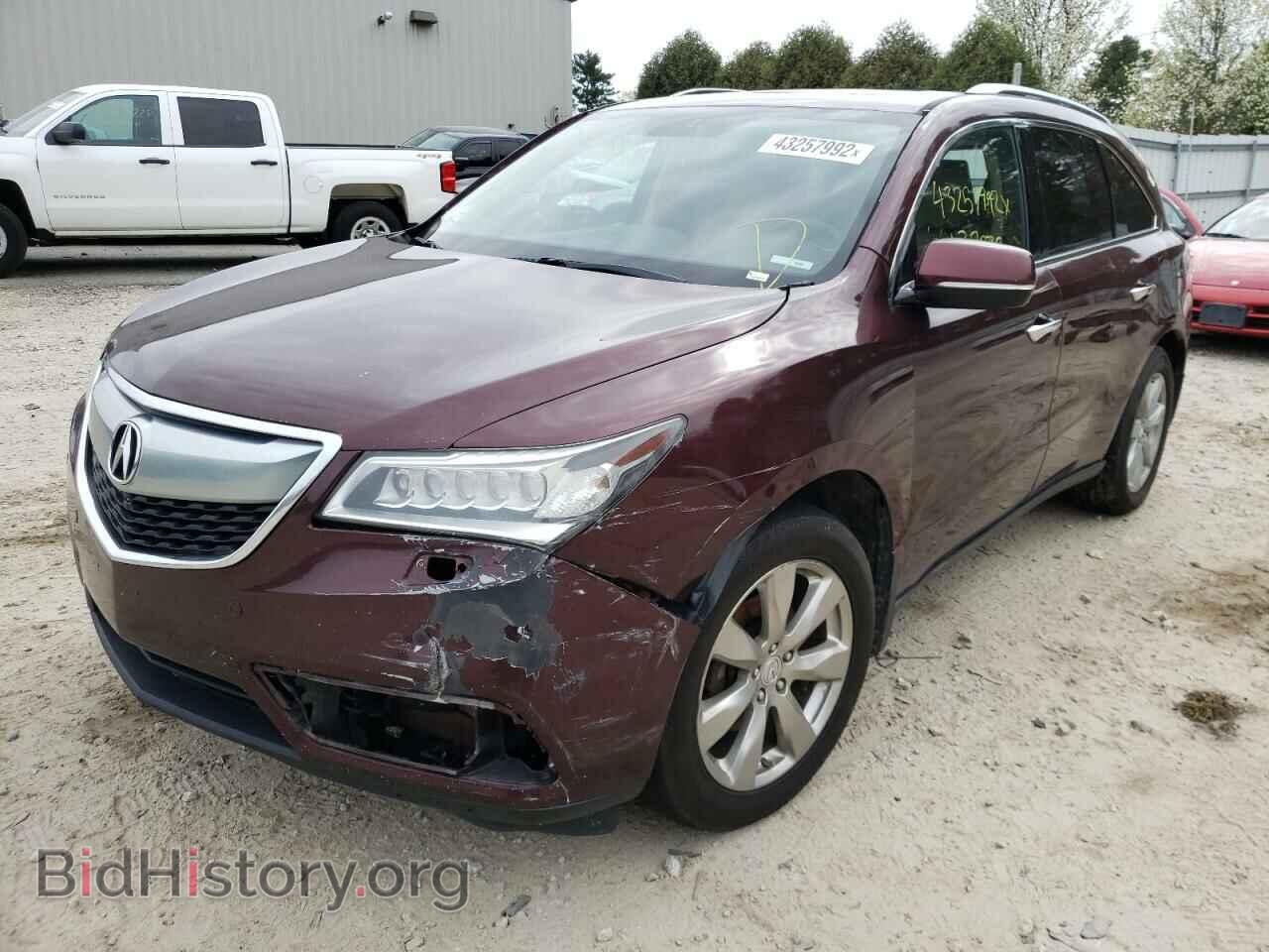 2014 ACURA MDX - VIN: 5FRYD4H84EB505779 - Фото 2