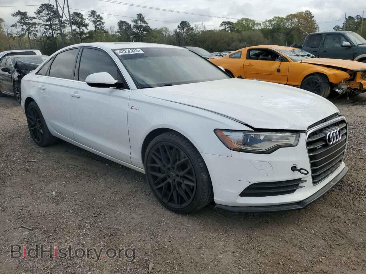 2012 AUDI A6 - VIN: WAUGGAFC0CN068935 - Фото 4