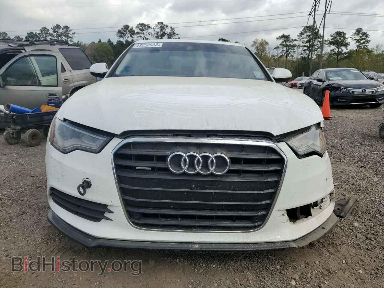 2012 AUDI A6 - VIN: WAUGGAFC0CN068935 - Фото 5