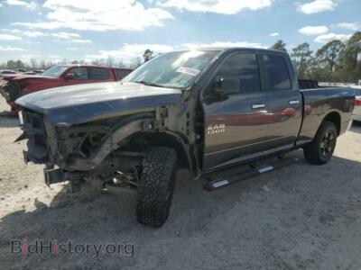 2018 RAM 1500 SLT, gray — VIN 1C6RR6GG2JS324308, Copart