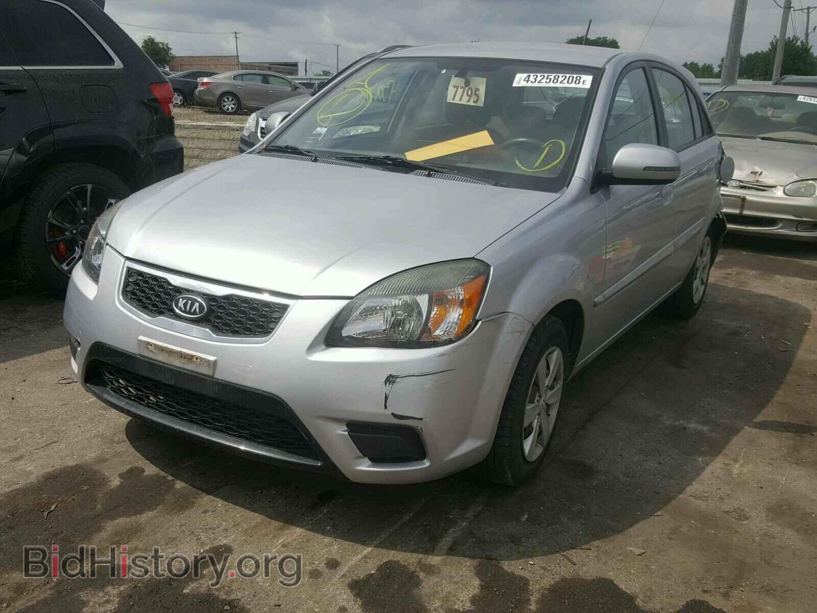 2011 KIA RIO BASE - VIN: KNADH5A37B6769124 - Фото 2