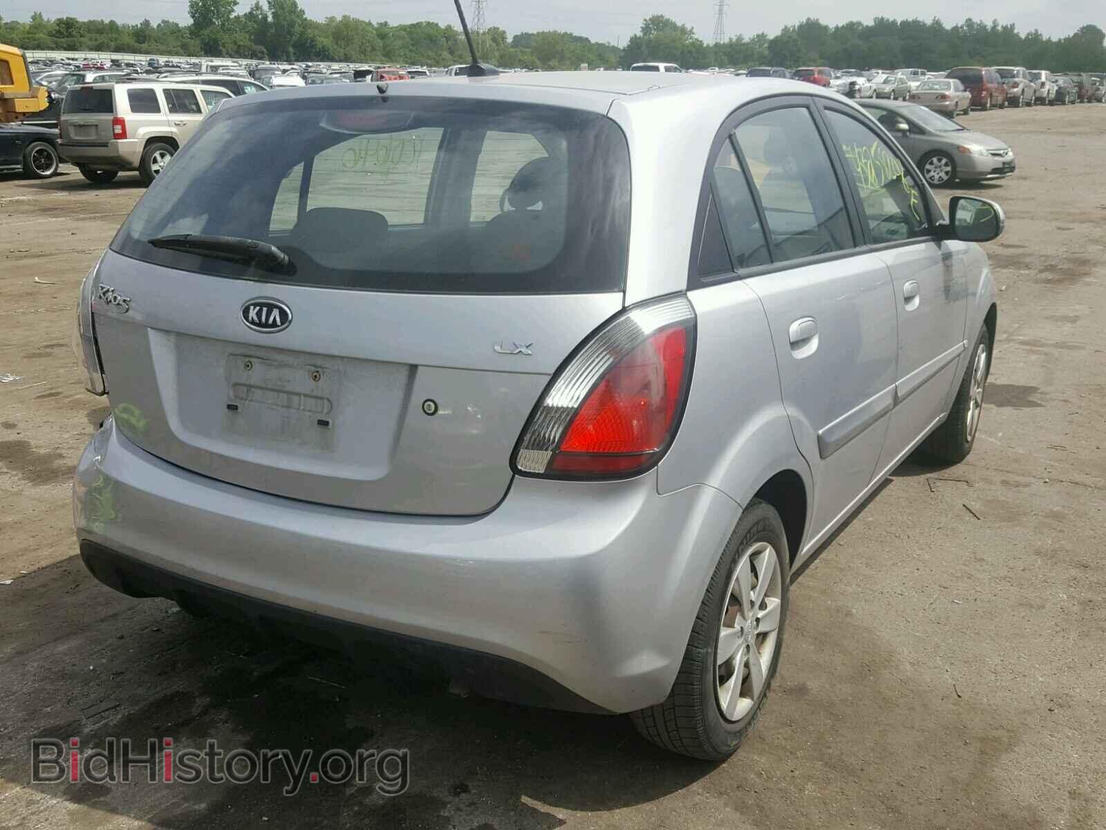 2011 KIA RIO BASE - VIN: KNADH5A37B6769124 - Фото 4