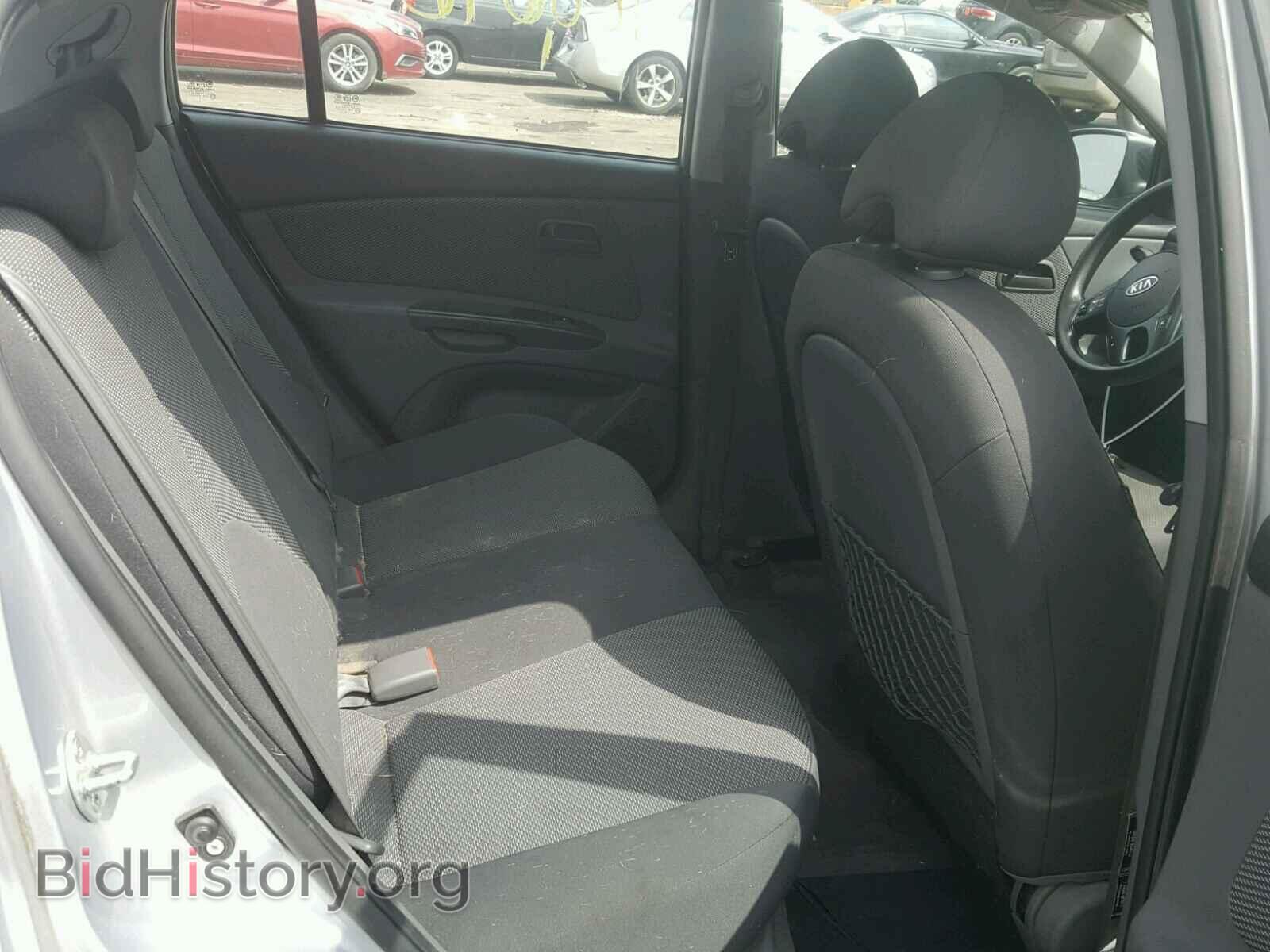 2011 KIA RIO BASE - VIN: KNADH5A37B6769124 - Фото 6