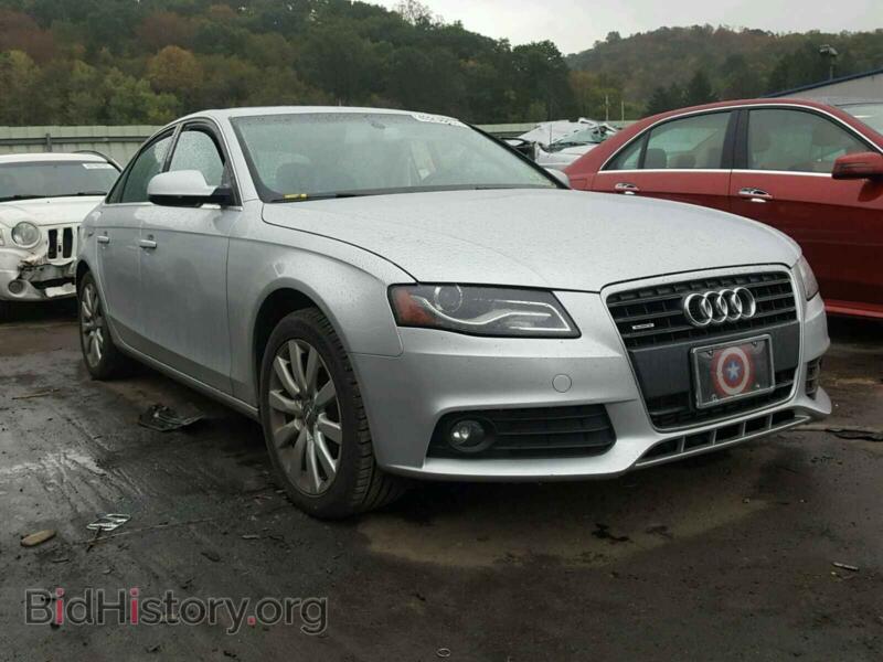 2012 Audi A4 (VIN WAUBFAFL1CN017635) — фото 1 из 10, Copart, повреждение: бок