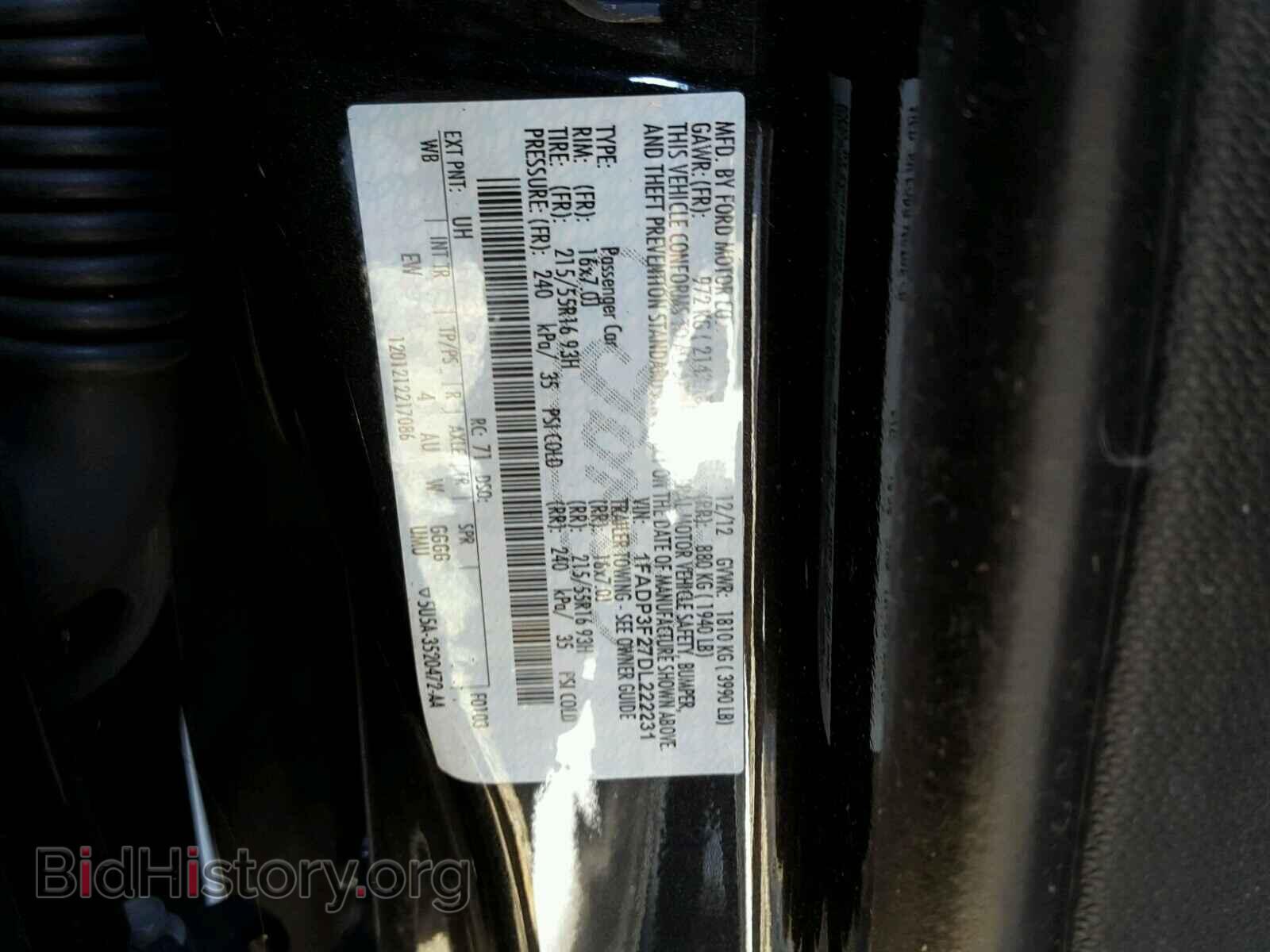 2013 FORD FOCUS - VIN: 1FADP3F27DL222231 - Photo 10