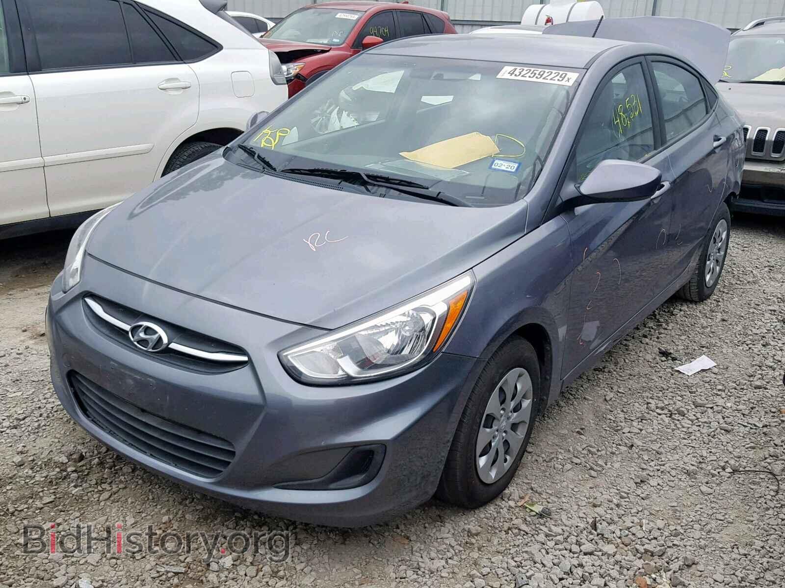2017 HYUNDAI ACCENT - VIN: KMHCT4AE0HU242552 - Фото 2