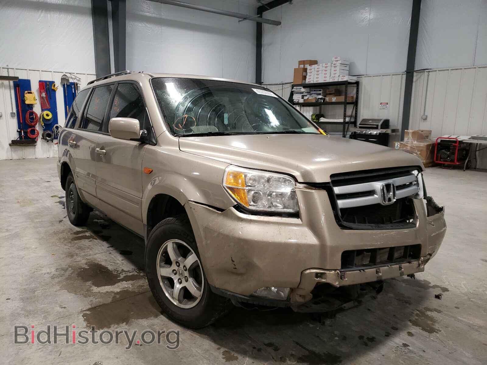 Photo 5FNYF28737B031253 - HONDA PILOT 2007
