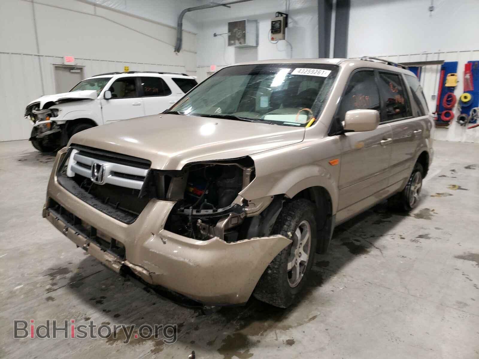 2007 HONDA PILOT - VIN: 5FNYF28737B031253 - Фото 2