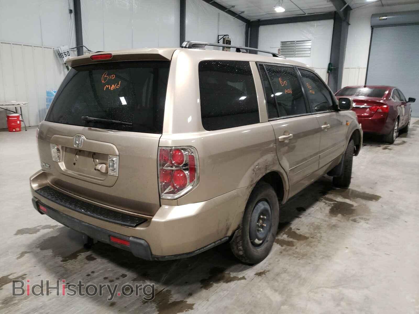 2007 HONDA PILOT - VIN: 5FNYF28737B031253 - Фото 4