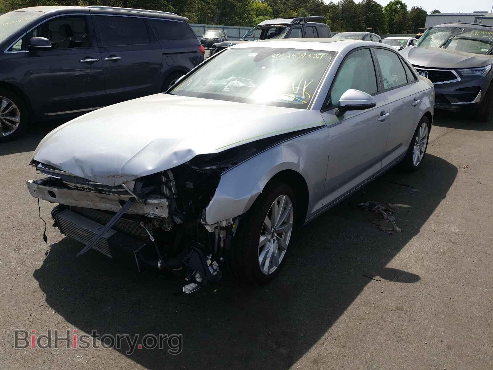 2017 AUDI A4 - VIN: WAUNNAF46HN058357 - Photo 2