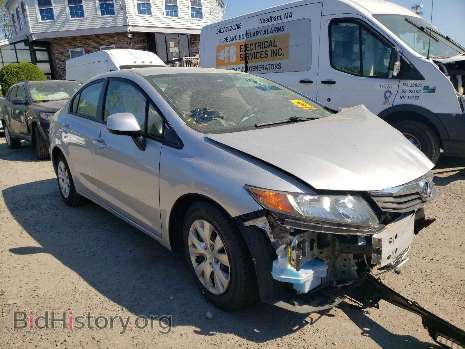Фотография 2HGFB2F55CH600856 - HONDA CIVIC 2012